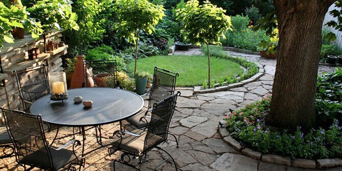 Stone Patio Idea